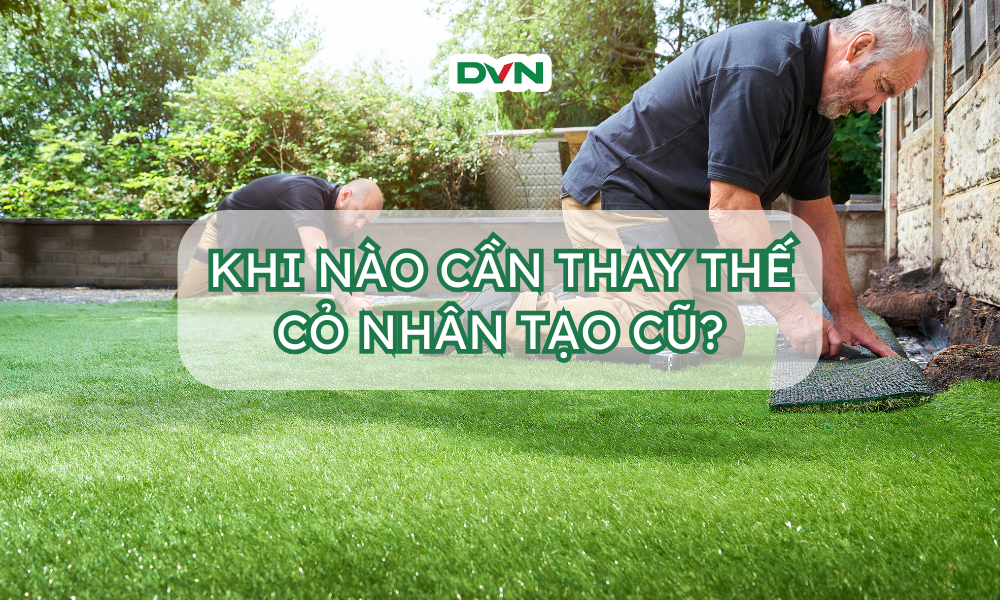 CỎ NHÂN TẠO CŨ